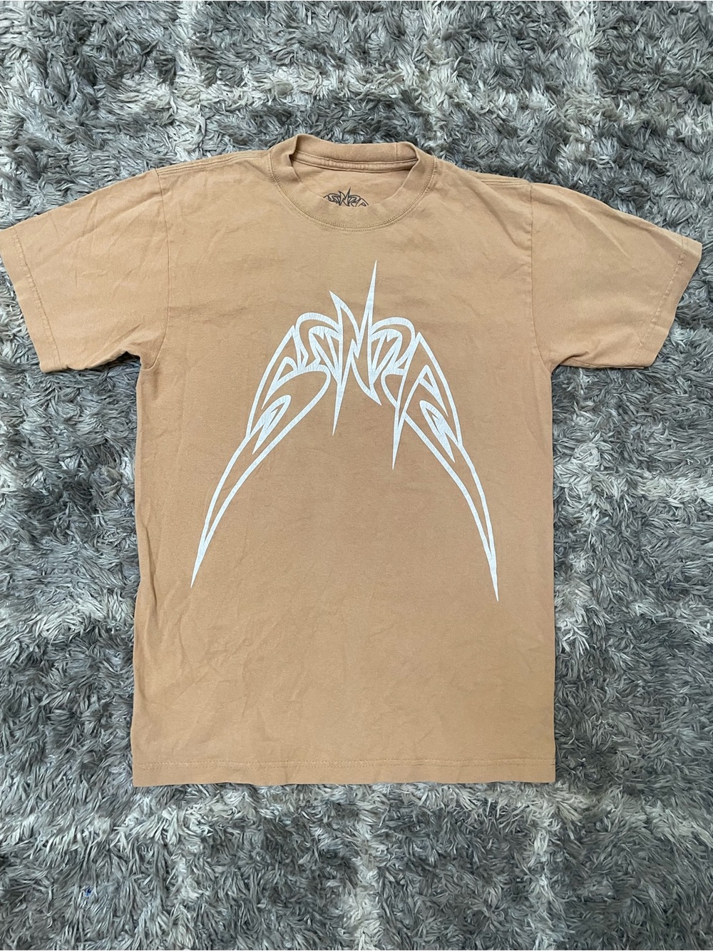 Surrender Store Logo Graphic T-Shirt Tan